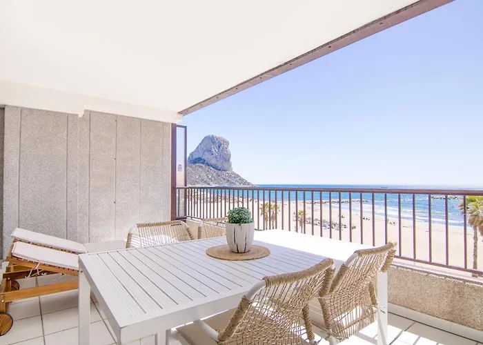 Lägenhet En 1ª Linea Calpe-playa *